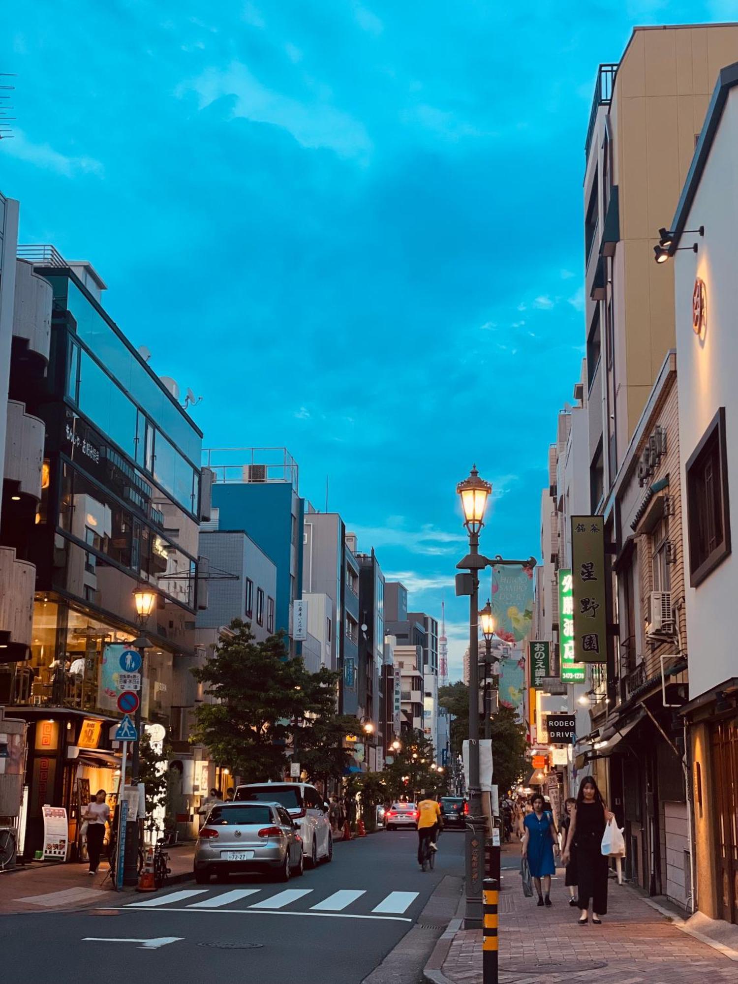 青い家広尾 Hotel Tokyo Bagian luar foto